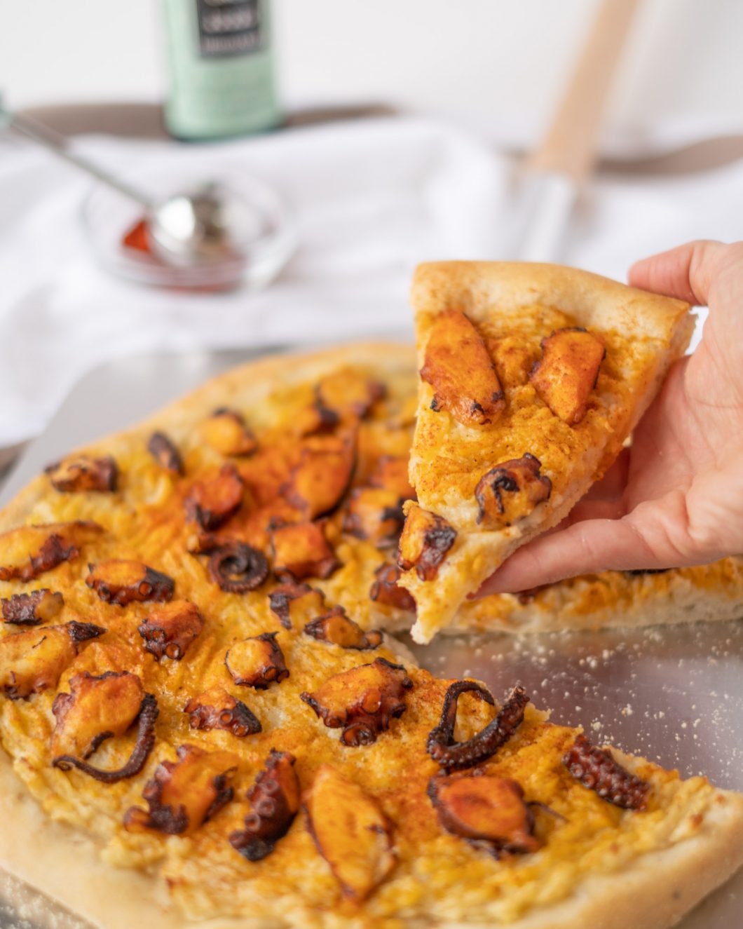 PIZZA DE PULPO A FEIRA