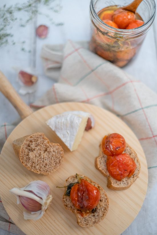 TOMATES CHERRYS CONFITADOS